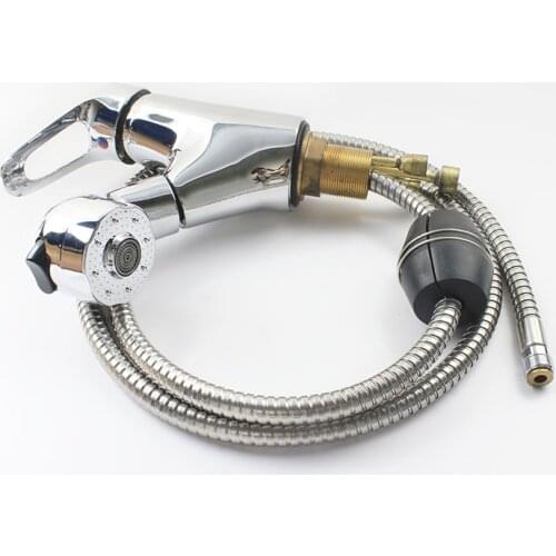 Push-pull bathroom shower stainless steel faucet switch button Caravan Boat Marine Camper shower