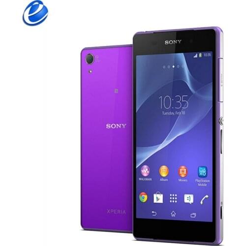 Original unlocked Sony Z2 D6503 5.2'' inch Quad core Android Mobile phone 3GB RAM 16GB ROM GSM WIFI GPS cellphone