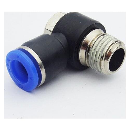 PH4 6 8 10 12mm-(M5" 1/8" 1/4" 3/8" 1/2") Pneumatic Hexagon Male Air Fitting