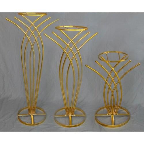 Wedding props iron fish beauty flower rack road guide Mermaid table flower device wedding t table decoration