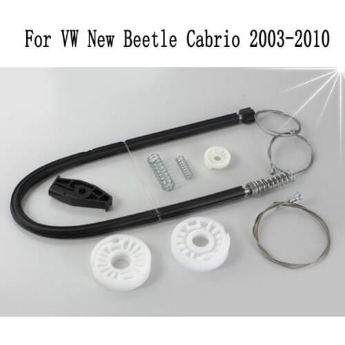 WINDOW REGULATOR REPAIR KIT FOR VW NEW BEETLE CABRIO Convertible REAR RIGHT 2003-2010