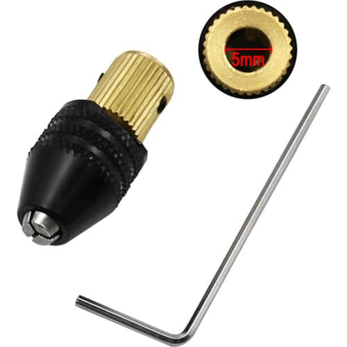 Handheld Drill Bit 2.0mm Motor Shaft Micro Chuck Fixing Clamp 0.3mm-4mm Small Drill Bit Micro Set Practical Sturdy And Durable