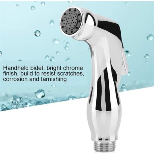 Handheld Toilet Bidet Faucet Sprayer ABS Bathroom Hand Bidet Spraye Set Toilet Self Cleaning Shower Head Easy Install