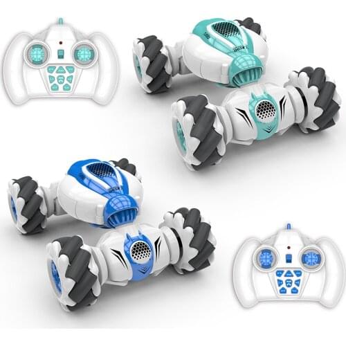 S-012 Stunt Car Gesture Lnduction Twisting Drift Off-Road Cars Dancing Side Remote Control Driving Vehicle Toy Gift for Kids