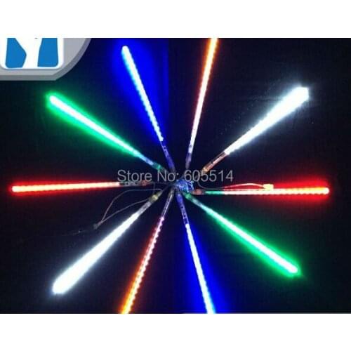 [Seven neon]Free shipping AC110-220V 3meters 10pcs/set 10W 30cm long 36leds/pcs 3528led smd colorful led meteor tube light