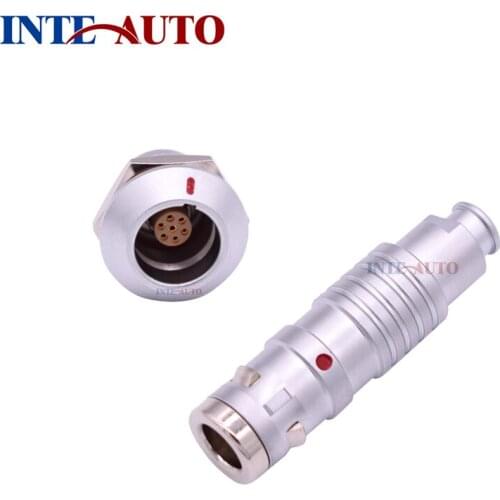 Stanexco M14 2 3 4 5 6 7 8 9 pins waterproof IP68 metal push pull plug receptacle male female connector,TGG ZGG
