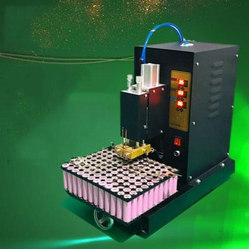 AC 220V Spot Welder Lithium Battery Soldering Welder Tools Large Battery Pneumatic Car Equipment Welding Machine Portable 10KW