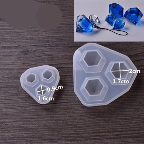 1pcs/lot Silicone Mold Resin Molds For DIY Small Pendant Pendant Die Mould DIY for Jewelry