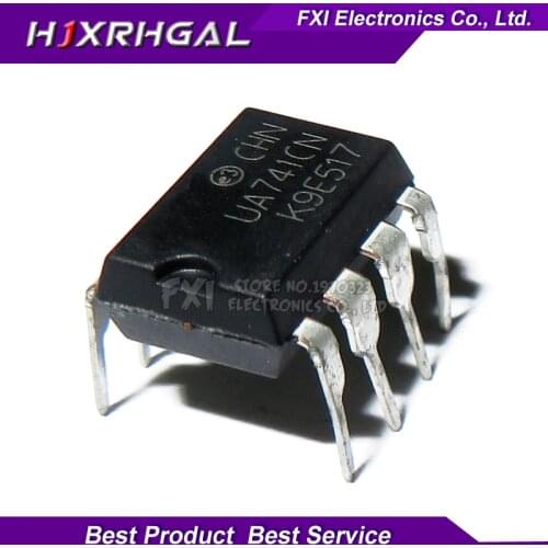 100PCS UA741CN UA741 DIP8 DIP