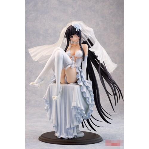 Alphamax SkyTube Art Yuno Narukami Girl Sexy PVC 1/8 Scale Pre-painted Figure Toy Collection Model 22 Cm DIY Sexy Hand Model