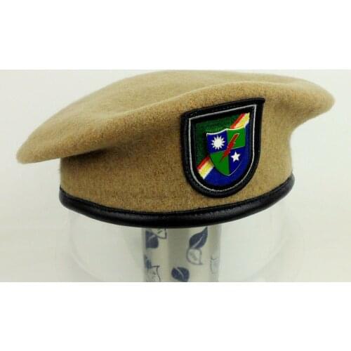 US 75th RANGERS BERET HAT MILITARY BERET FLASH US DUI WOOL Military Store