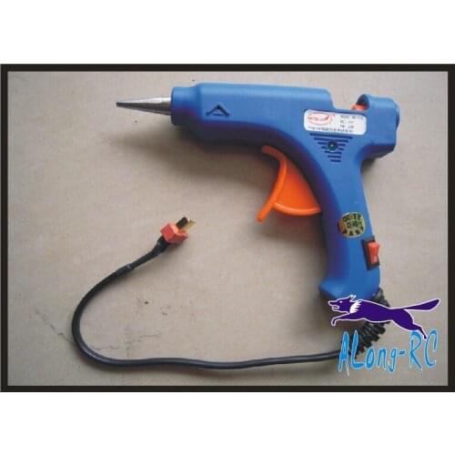 Free shipping 1pcs 3S 12v 30W GLUE GUN whit 5pcs hot melt glue for repair RC plane or DIY RC model tools