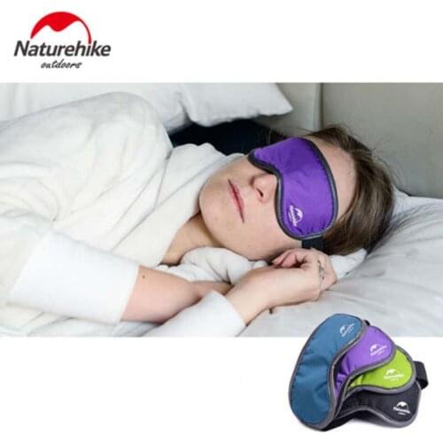 NH Travel Lavender 3D Eye Mask Cover Shade Blinder Relax Sleep Rest Blindfold Aid