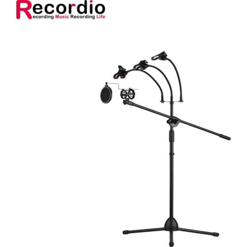 GAZ-103A ProfessionalTripod adjustable studio microphone stand accessories for brocasting