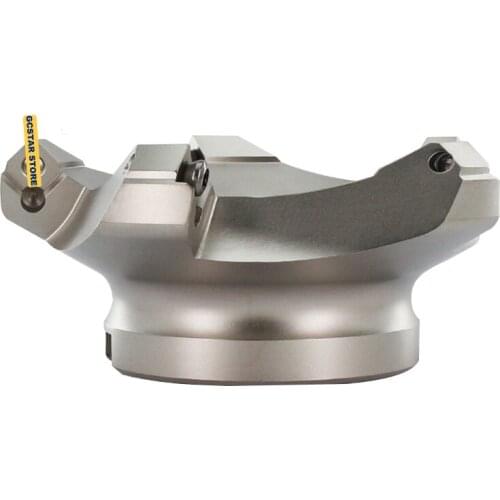 KM12 160 40 6T 45 Degree Shoulder Face Mill Head CNC Milling Cutter