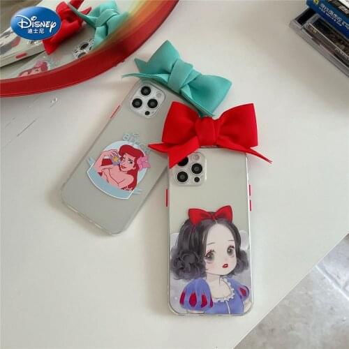 Cartoons Q Version Princess Phone Case For Iphone 12 Pro Max 11 Pro Xs Max 8 7 Xr Painted Phone Case zz0712