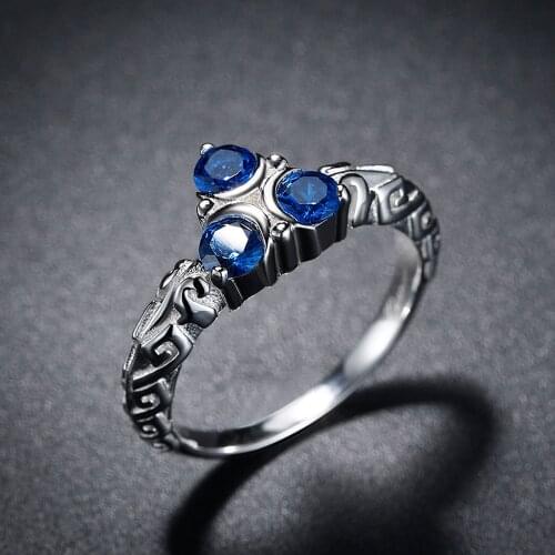 Zelda Link Zoras Sapphire Wind Waker Ocarina of Time 925 Sterling Silver Engagement Ring