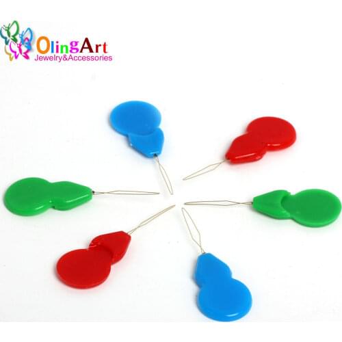 OlingArt 2019 NEW 6PCS/LOT Beading Needles Threading String/Cord Jewelry Tool DIY Bracelet beads jewelry needle making