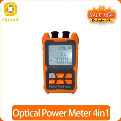 YOUYSI MINI OPM Handheld Mini Fiber Optical Power Meter Fiber Optical Cable Tester -70+6 or -50+26