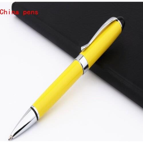 Luxury quality 79 Yellow Colour Business office Ballpoint Pen New student School Stationery Supplies pens for writing