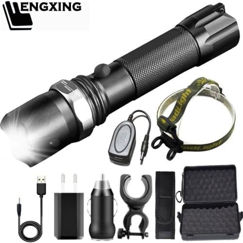 Bike Lantern XM-L2 U3 Attack Head Tactical Led Flashlight Torch Zoom Waterproof Aluminum USB Rechargeable 18650 or AAA Battery