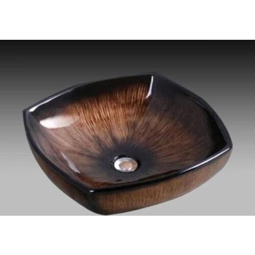 High quality table basin high-grade wood grain art basin washbasin washbasin washbasin washbasin