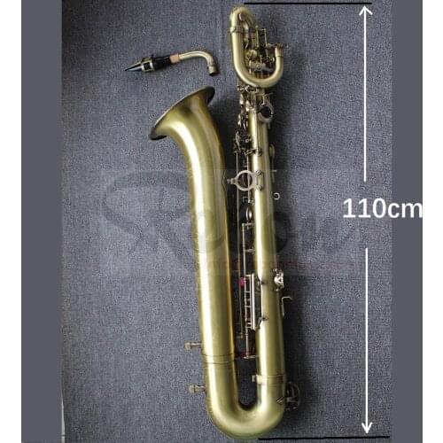 Weifang Rebon Eb Key Baritone Saxophone in Sof gold colour