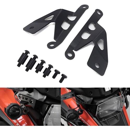 1 Pair Accessories Headlight Bracket Mount Compatible for SUZUKI DL1050