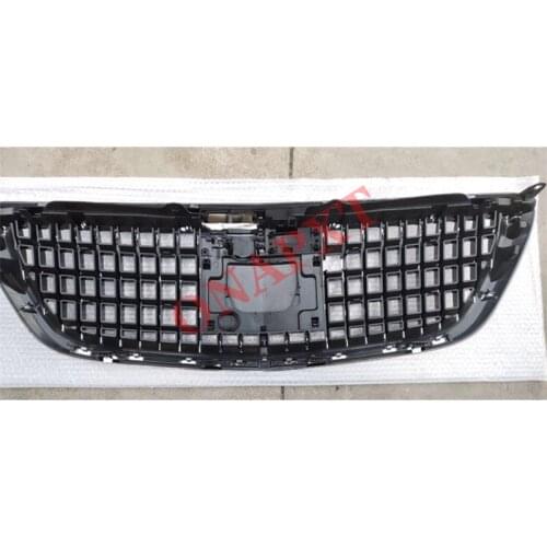 Bumper Front Grill Styling Middle Grille to Maybach Vertical Bar 2014-2019 For Mercedes-Benz S class W222 S450 S500 S560 S680