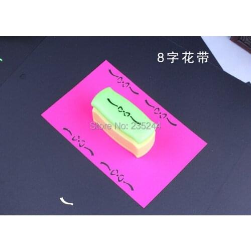 Free shipping flower tie embossing craft punch for greeting card handmade ,Scrapbook Handmade