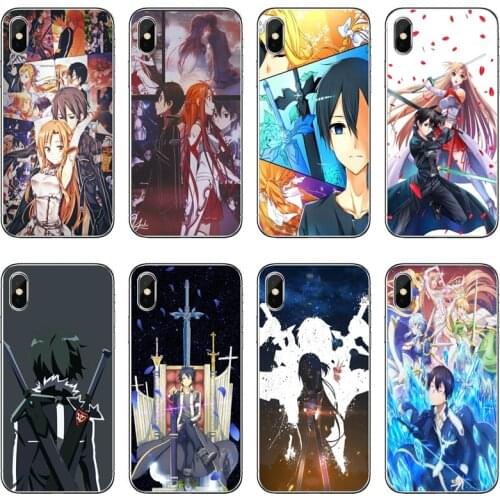 Sword Art Online SAO Accessories Phone Case For Xiaomi Redmi 7 7A K20 6 6A 5A 4A 4X 5 Plus S2 Redmi Note 8 7 6 5A 4 Pro