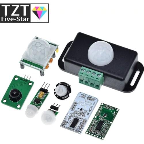 HC-SR501 HC-SR505 AM312 SR602 HW-MS03 Adjust IR Pyroelectric Infrared Mini PIR module Motion Sensor Detector Module For Arduino