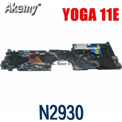 Laptop motherboard For LENOVO Thinkpad YOGA 11E Core SR1W3 Celeron N2930 Mainboard 00HW155 00HW1 DA0LI5MB6H0 Tested 100