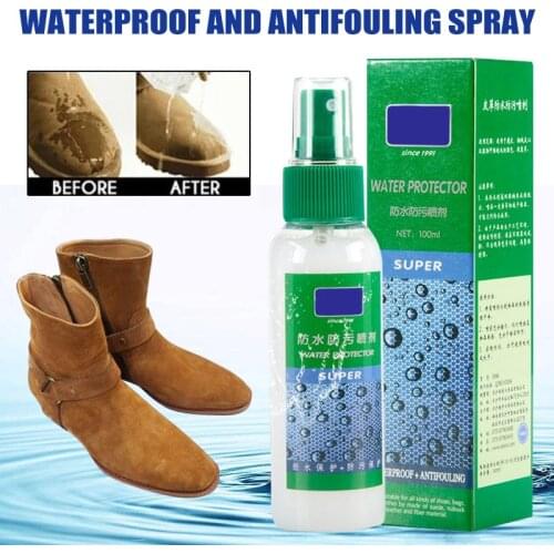 Multi-Purposes Stain Protectors Spray 100ml Waterproof Antifouling Shoes Spray Free Household Merchandises Household Cleaning Ch