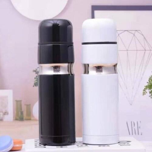 Hot Classic Bottle Amazing Branding CC Thermos Water Bottle Stainless Steel Vacuum Flask Thermal Cup Top Mug Great For Gifts
