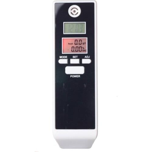 Professional Digital Breath Alcohol Tester Breathalyzer with Dual LCD Dispaly