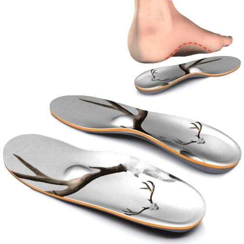 Animal Series Unisex Flat Foot Fasciitis Arch Support Full Length Insole