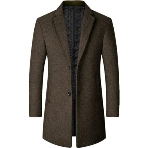 Shujinsy Men's Coat China