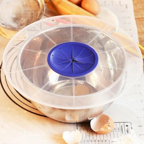 Silicone Splatter Screen Baking Mixing Bowl Guard Covers Pots Shields From Splatter Sprays Avoids Spill Kitchen Accessories