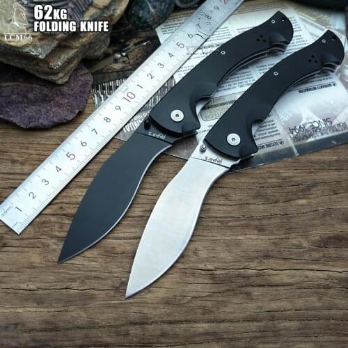 LCM66 outdoor Folding Knife csgo Gift Tactical Pocket Knife, camping jungle survival battle self defense Cold 62kg tool Carry