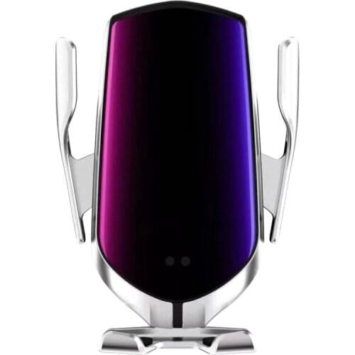 Smart Sensor Automatic Clamping Car Wireless Charger Stand Air Outlet Multifunction Phone Holder Auto Wireless Charging Bracket