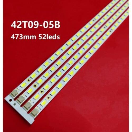473mm TV LED Backlight Strips For LG 42LE4900 42LE530N 42" TV Bars T420HW07V0 42T09-04B Bands Rulers STA420A04_REV1.0_52_100121