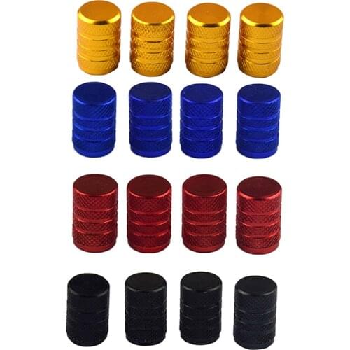 4pcs Automatic Car Bike Wheel Tire Valve Stems Cap Dustproof Cover Universal