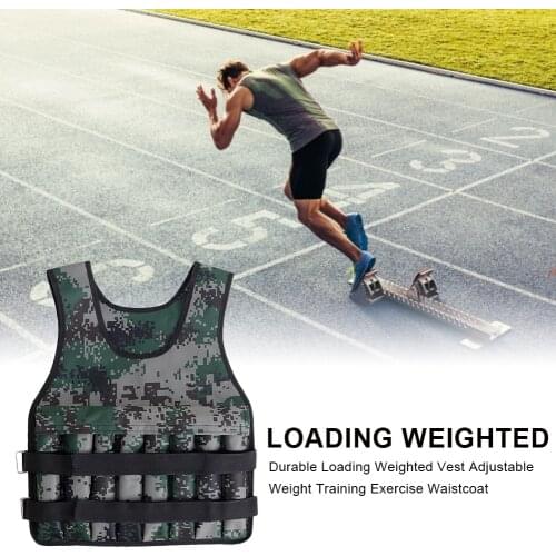 Weighted Vest Adjustable Fitness Weight Training Vest Soft and Comfortable Training Waistcoat Dropshipping CSV VIP