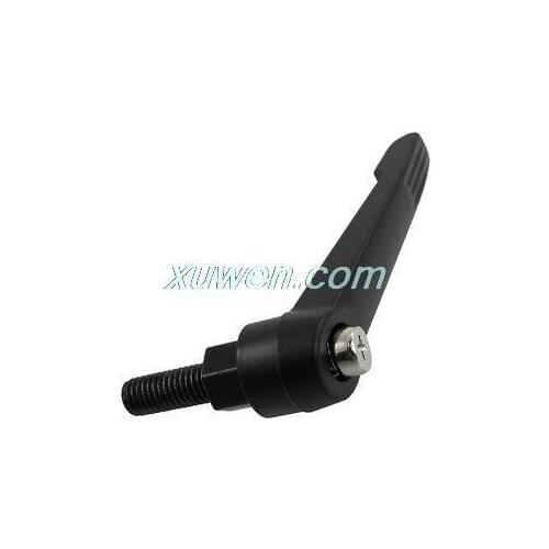 1pcs M8X20MM Thread Metal Machine Fixing Adjustable Handle Black for free shipping