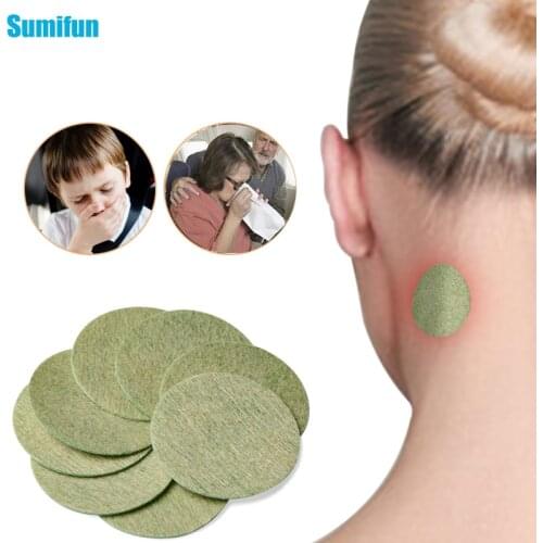 4pcs/box Carsickness Effective Dizzy Airsickness Anti Motion Sickness Patch Relief Seasickness Plaster Anti-Nausea C1766