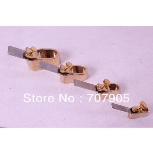 4 pcs Planes Tools Flat bottom Woodworking Wood project Brass Plane New #Q27