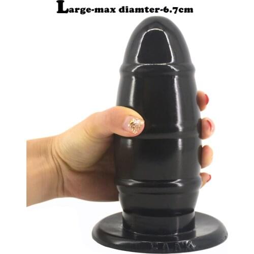 Big Butt Plug Suction Cup Knot Stimulate Anal Sex Toys for Men Woman Gay Butt Plug Anal Dildo Anus Massage Adult Erotic Sex Shop