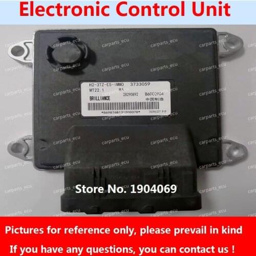 Engine Computer Board M00000733 28453671 28321120 BNCY0005 MT22 ECU B6000904 28290892 H2-3TZ-E5-IMMO 3733059 For Beijing Car