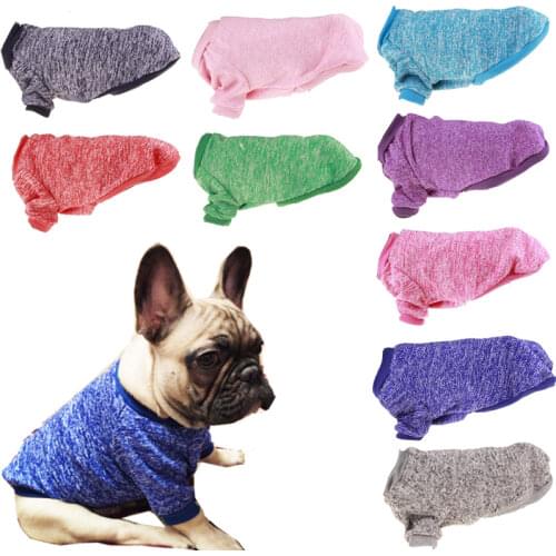 Classic Warm Dog Clothes Puppy Pet Cat Clothes Sweater Jacket Coat Winter Fashion Soft for Small Dogs Chihuahua Medium Dog Cat